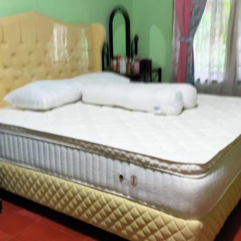 Product Review of Uniland Springbed Rivera Pillowtop Tiffany Full Set Kasur Spring Bed from Tokopedia customer review 2