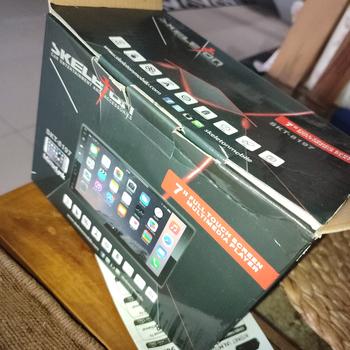 Product Review of TV MOBIL HEAD UNIT SKELETON SKT-8197 7" BODY PENDEK FULL GLASS from Tokopedia customer review 0