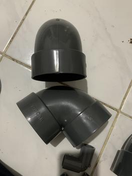Product Review of Knie PVC 5 inch / Knee 5 in D / Elbow 5 inch Type D from Tokopedia customer review 0