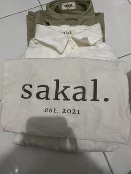 Product Review of SAKAL Oversized Linen Set | Setelan Wanita from Tokopedia customer review 0