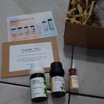 Product Review of Peppermint Essential Oil Diffuser Aromatherapy Aromaterapi from Tokopedia customer review 0