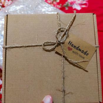 Product Review of HAMPERS HIJAB SEGI EMPAT EXCLUSIVE | HAMPERS LEBARAN IDUL FITRI from Tokopedia customer review 1