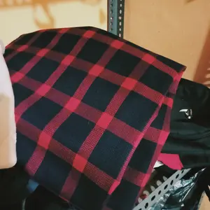 GOBEST SW409-420 motif kain semiwoll motif baru tartan bahan kotak tr strech yarndyed harga per 0.5meter semiwoll