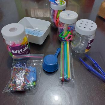 Product Review of Mainan Montessori Edukasi Anak Bayi Sensory Play Busy Jar Mulai 9 Bula from Tokopedia customer review 0