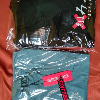 Product Review of Dobujack Tshirt Tasca Pocket Blue Tees from Tokopedia customer review 1