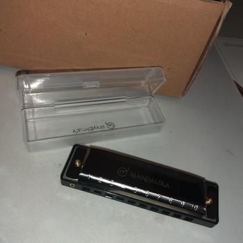 Product Review of Harmonika/Harmonica Key C 10 Holes Mandalika Original from Tokopedia customer review 0