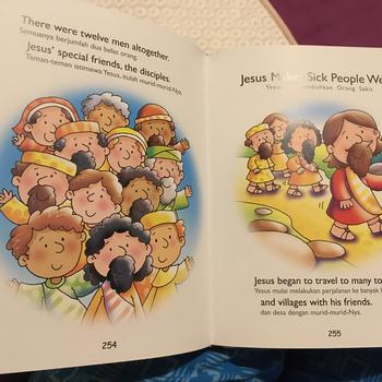 Product Review of Buku Cerita Anak Kristen Candle Alkitab untuk Balita - Juliet David from Tokopedia customer review 3
