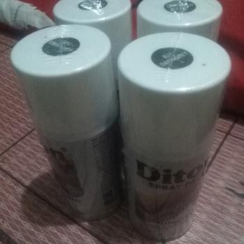 Product Review of Pilox DITON 300 ml Pilok Silver Black Flat White red Clear yellow pink from Tokopedia customer review 1