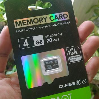 Product Review of ROBOT Memory Card / Kartu Memori HP / Micro SD (8GB/16GB) Class 10 from Tokopedia customer review 0