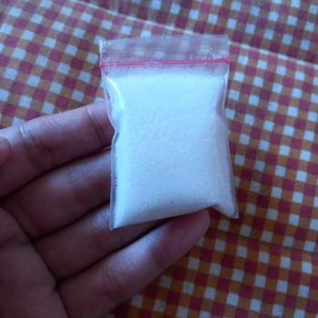 Product Review of Instan Snow / Salju Instan 10gram / Salju Ajaib / Sensory Play Anak Mainan Toys from Tokopedia customer review 0
