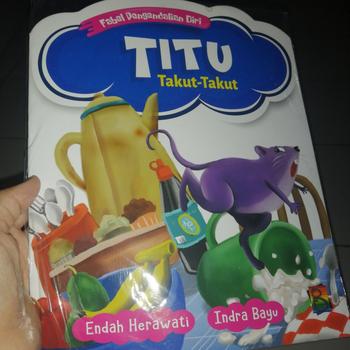 Product Review of Seri Fabel Pengendalian diri - Titu takut takut - bestari kids from Tokopedia customer review 0