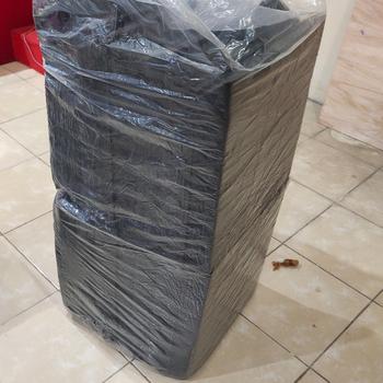 Product Review of Busa Peredam Suara Motif Zigzag Uk Type 200x100x6cm Hijau Hitam from Tokopedia customer review 2