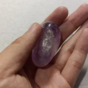 CRYSTALMINE Uruguay Amethyst Crystal Tumble / Batu Kristal Alam Natural Healing Stone Purple Alami