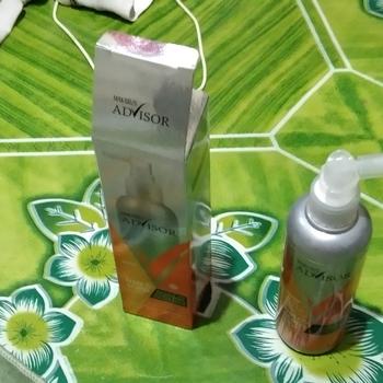 Product Review of Makarizo Advisor Hair & Scalp Tonic 240mL - 2 in 1 Untuk Rambut Rontok dan Ketombe / Memperkuat Akar Rambut from Tokopedia customer review 2