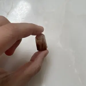 RED AMPHIBOLE/ ANGEL PHANTOM QUARTZ MINI BRAZIL- FOR JEWELLRY MAKING