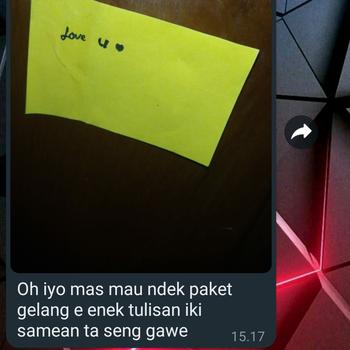 Product Review of Gelang Tali Inisial Nama Huruf Dadu Custom Pria Wanita Couple Sahabat from Tokopedia customer review 1