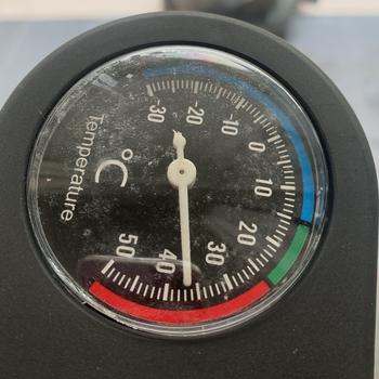Product Review of Thermometer Hygrometer Reptil Kura Torto Double Disc Wet NOMOY NFF-54 from Tokopedia customer review 1