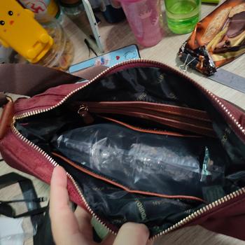 Product Review of Phillipe Jourdan Aurora Tas Selempang Wanita Maroon from Tokopedia customer review 1