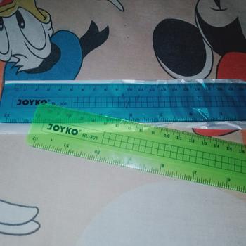 Product Review of Flexible Ruler Penggaris Lentur Joyko RL-301 30 cm from Tokopedia customer review 0
