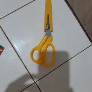 Gunting Kertas Gunting Kain Gunting Dapur dengan Pelindung Pisau Gunting Bahan Stainless - K008 Multifungsi Plastik Kitchenware