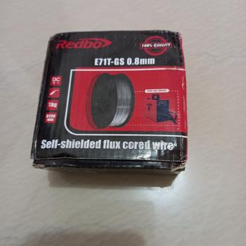 Product Review of Kawat Las Flux Core 0.8MM MIG Redbo 1kg from Tokopedia customer review 0