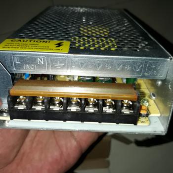 Product Review of SPITZE Trafo Adaptor Power Supply 12V 10A 120W DJAMIN FULL POWER GARANSI 3BLN power supply titanium from Tokopedia customer review 1
