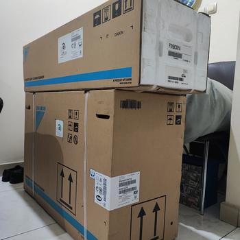 Product Review of AC DAIKIN STANDART 2PK FTV50 from Tokopedia customer review 0