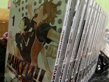 Product Review of Haikyu 1 2 3 4 5 6 7 8 9 10 (Segel Original) from Tokopedia customer review 0