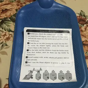 COD - ONEHEALTH WWZ Hot Water Bag Kantong Kompres Air Panas Warm Water Zak 2 Liter