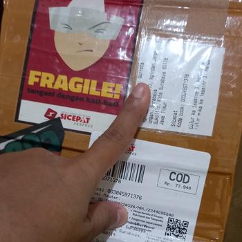 Product Review of lulur wajah from Tokopedia customer review 1