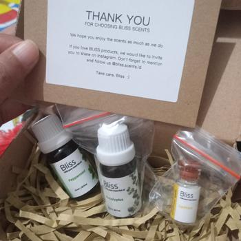 Product Review of Peppermint Essential Oil Diffuser Aromatherapy Aromaterapi from Tokopedia customer review 2