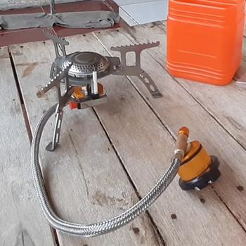 Product Review of Adapter / Konverter Kepala Ulir Canister Gas Kaleng Kompor Portable from Tokopedia customer review 0