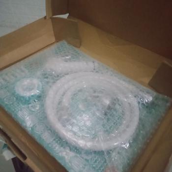 Product Review of UNNU Jet Shower Toilet Bidet Closet - TS01WH White from Tokopedia customer review 1