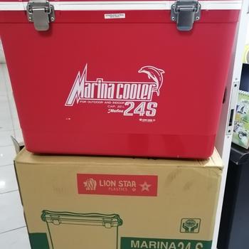Product Review of (KHUSUS GOJEK) COOLER BOX MARINA 24S LION STAR Cool Box Ice Tempat Es from Tokopedia customer review 0