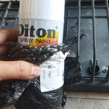 Product Review of Pilox DITON 300 ml Pilok Silver Black Flat White red Clear yellow pink from Tokopedia customer review 1