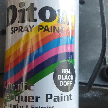 Product Review of Pilox DITON 300 ml Pilok Silver Black Flat White red Clear yellow pink from Tokopedia customer review 2