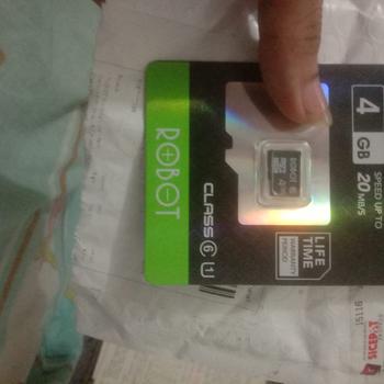 Product Review of ROBOT Memory Card / Kartu Memori HP / Micro SD (8GB/16GB) Class 10 from Tokopedia customer review 1