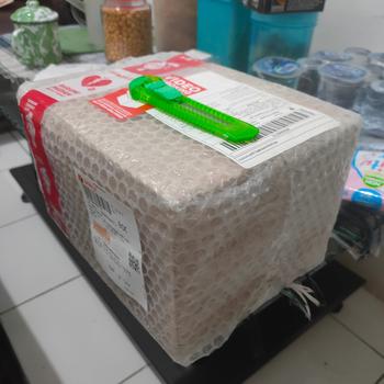 Product Review of Masker Seven Duckbill 4ply isi 50 / Masker Duckbill 4 ply from Tokopedia customer review 1