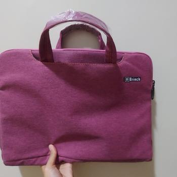 Product Review of Tas Laptop Jinjing BRINCH Oxford Laptop Sleeve Case free pouch Size 14 15 16 inch from Tokopedia customer review 0