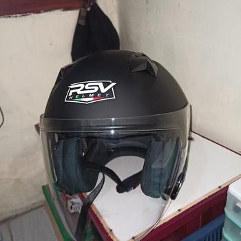 Product Review of HELM Half Face RSV SV300 BLACK DOFF Motorcycle from Tokopedia customer review 2