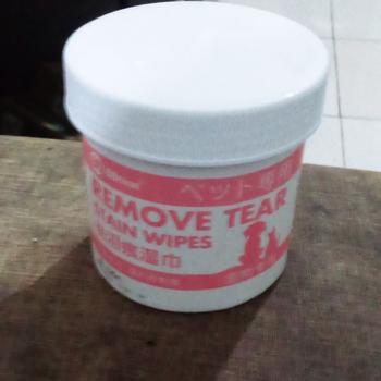 Product Review of Pet Remove Tear Stain Wipes -Tissue Kapas Pembersih Mata Anjing Kucing from Tokopedia customer review 0