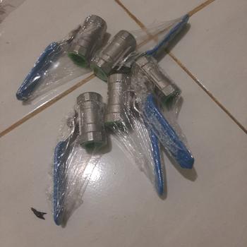 Product Review of 1/2'' KRAN BALL VALVE SANKYO STAINLESS SUS316 1/2 INCH from Tokopedia customer review 0