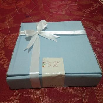 Product Review of HAMPERS HIJAB SEGI EMPAT EXCLUSIVE | HAMPERS LEBARAN IDUL FITRI from Tokopedia customer review 0