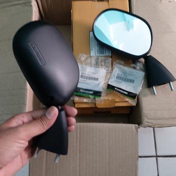 Product Review of Spion Kawasaki Ninja KRR RR OLD NEW Kiri Kanan + Karet ORIGINAL 56001-1479 + 56001-1480 Accessories Foto from Tokopedia customer review 0