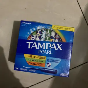 Tampax Pearl - Triplepack Tampons - Unscented - USA Origin