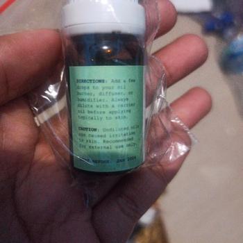 Product Review of Peppermint Essential Oil Diffuser Aromatherapy Aromaterapi from Tokopedia customer review 1