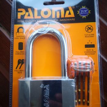 Product Review of PALOMA PLP 508 GEMBOK PAGAR PANJANG PADLOCK LONG P-500 70MM CHROME from Tokopedia customer review 0