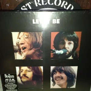 PIRINGAN HITAM / VINYL BEATLES - LET IT BE (BOX SET) (5LP)
