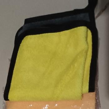 Product Review of Microfiber Kain Lap 30x30 cm Kain Lap Serbaguna 2 Sisi Halus 500 GSM from Tokopedia customer review 0