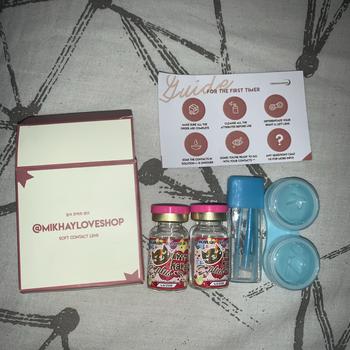 Product Review of Softlens Primo Brown | Kittykawaii [Mikhayloveshop] from Tokopedia customer review 2